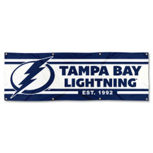 Tampa Bay Lightning 6 Foot Banner