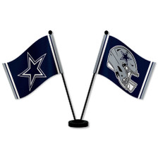 Dallas Cowboys Small Table Desk Flag