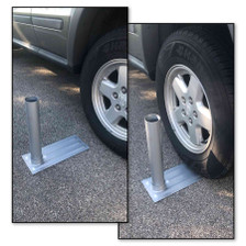 Wheel Stand for 20 Foot Tailgate Pole