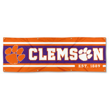 Clemson Tigers 6 Foot Banner