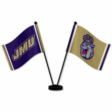 James Madison Dukes Small Table Desk Flag