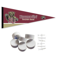 KU Bears Banner Pennant with Tack Wall Pads