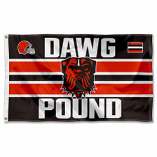 Cleveland Browns Dawg Pound 3x5 Banner Flag