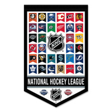 NHL All Team Logo Banner