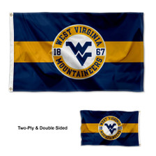 West Virginia Double Sided Embroidered Flag