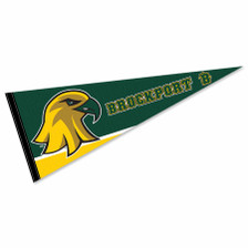 SUNY Brockport Logo Pennant