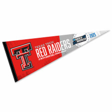 Texas Tech University 2025 March Basketball Madness Pennant