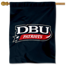 Dallas Baptist University Wordmark Logo Double Sided House Flag
