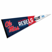 University of Mississippi 2025 March Basketball Madness Pennant