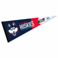 University of Connecticut 2025 March Basketball Madness Pennant
