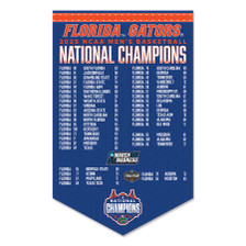 Florida Gators 2025 Basketball Season Schedule Banner