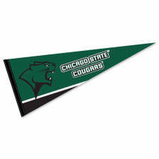 Chicago State University Wordmark Pennant