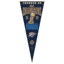 Oklahoma City Thunder 2025 Finals Champions Pennant