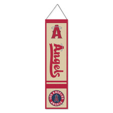 Los Angeles Angels City Edition 8x32 Inch Vertical Wool Embroidered Hanging Banner