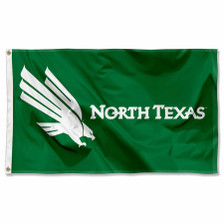 North Texas Mean Green Logo Flag