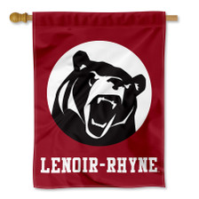 Lenoir Rhyne University Logo Double Sided House Flag