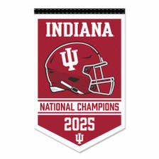 Indiana Hoosiers 2025 National Champions Banner