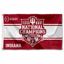 Indiana Hoosiers 2025 College Football National Champions Flag