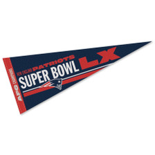 AFC Champions and Super Bowl LX Bound Pennant for New England Patriots