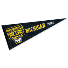 Michigan Team University Wolverines 2026 March Basketball Madness Pennant