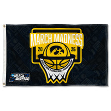 Iowa 2026 March Basketball Madness Flag