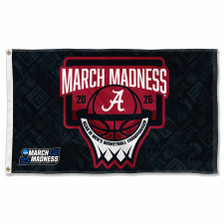 Alabama Crimson Tide 2026 March Basketball Madness Flag