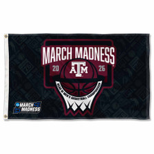 Texas A&M 2026 March Basketball Madness Flag