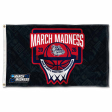 Gonzaga Bulldogs 2026 March Basketball Madness 3x5 Flag