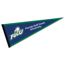 Florida Gulf Coast Eagles 12 in X 30 in Wordmark College Pennant