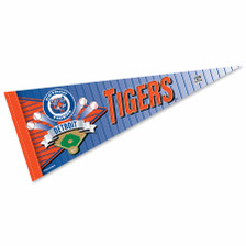 Detroit Tigers 90's Throwback MLB 12 in X 30 in Pennant