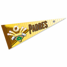 San Diego Padres 90's Throwback Pennant