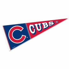 Chicago Baseball Block Stitch MLB 12 in X 30 in Pennant