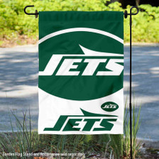 New York Jets Bold Logo Garden Banner Flag