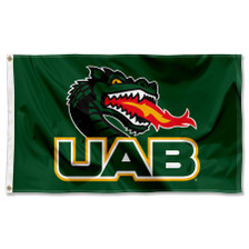 UAB Blazers UAB Logo 3x5 Flag