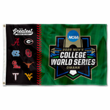 2026 Men's College Baseball Series Logo Flag