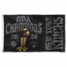 New York Knicks 2026 NBA Champions Banner Flag
