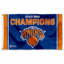 New York Knicks NBA Champions 2026 Banner Flag