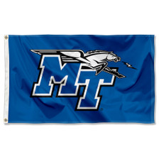 Middle Tennessee Blue Raiders Logo 3x5 Flag