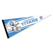 Tennessee Titans Helmet Pennant Flag