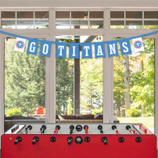 Tennessee Titans Logo Banner String Pennant Flags