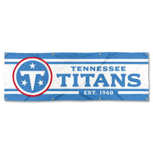 Tennessee Titans Large 6 Foot Banner