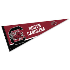 South Carolina Gamecocks 12 in X 30 in Wordmark Logo College Pennant