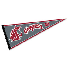 Washington State Cougars 12 in X 30 in Wordmark Logo College Pennant