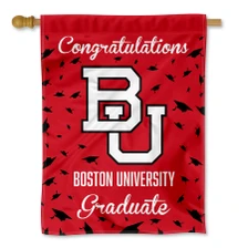 Boston University Graduation Gift Decorative Flag
