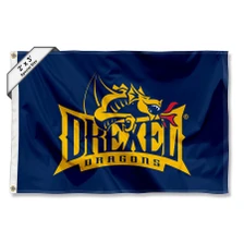 Drexel Dragons Logo 2'x3' Flag