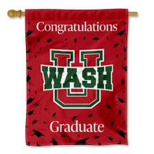Washington University in St. Louis Graduation Gift Decorative Flag