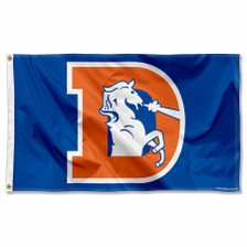 Denver Broncos Throwback Flag