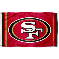  San Francisco 49ers Patch Button Banner and Tapestry