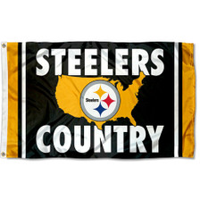 Pittsburgh Steelers Country Nation Flag