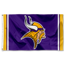Vikings Logo Flag